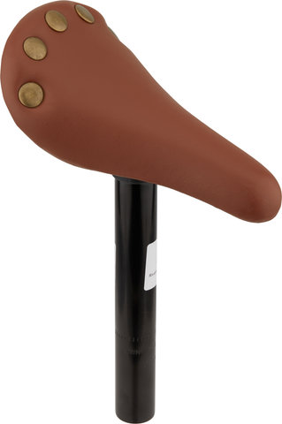 EARLY RIDER Selle avec Rivets et Tige de Selle Fixe - brown/25,4 mm / 170 mm