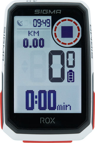 Sigma Ciclocomputador ROX 4.0 GPS - blanco