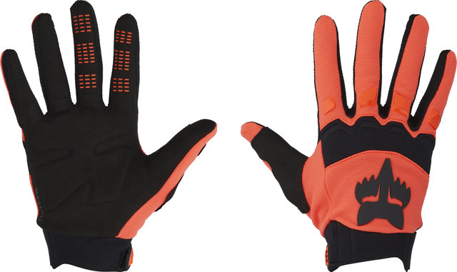 Fox Head Dirtpaw Full Finger Gloves 2024 - fluorescent orange/M