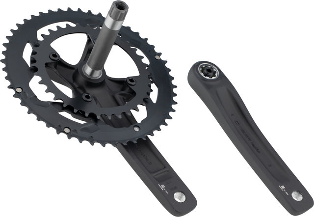 FSA Omega Compact MegaExo Crankset - black/172,5 mm