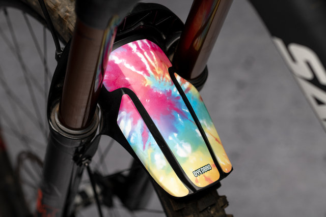 DYEDBRO Decal Kit for Fox Racing Shox 36 / 38 Mudguard - tie dye