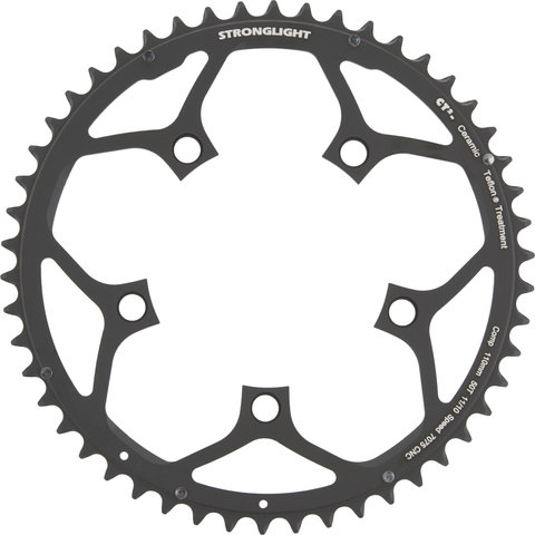 Stronglight CT2 Road Chainring 10-/11-speed, 5-Arm, 110 mm BCD - black/50 