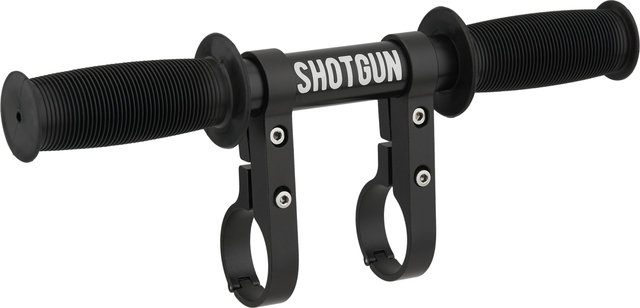 Shotgun Asiento delantero para niños para MTB y manillar juego completo - black