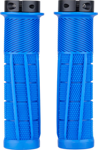 OneUp Components Puños gruesos con cierre - blue/138 mm