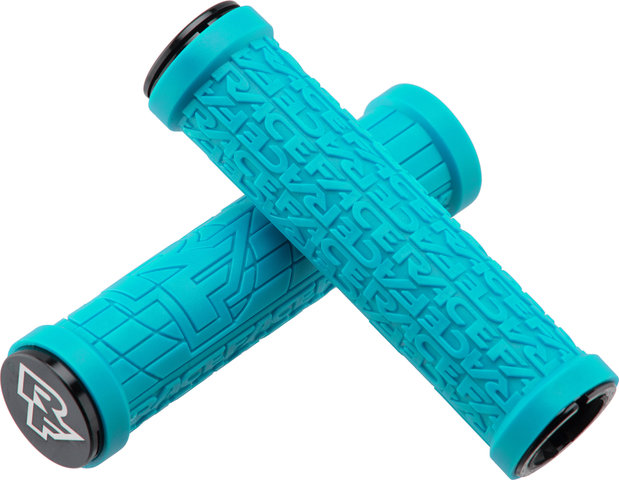 Race Face Puños con bloqueo Grippler - turquoise/33 mm