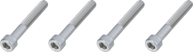 Burgtec Schrauben für Direct Mount Vorbau Spacer - silver/M6x40