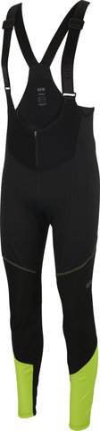 GORE Wear C3 WINDSTOPPER® Bib Tights+ - black-neon yellow/M