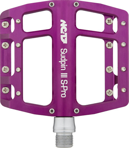 NC-17 Pedales de plataforma Sudpin III S-Pro - purple