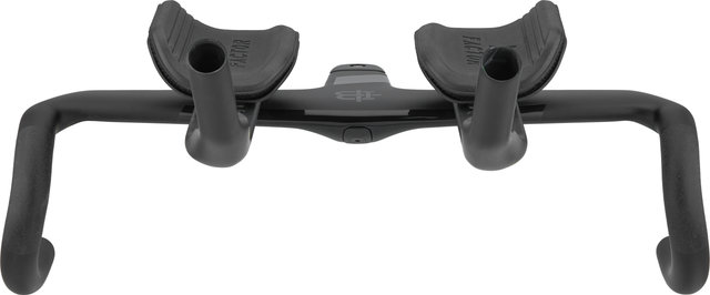 Black Inc Aero Carbon Integrated Handlebar Stem Unit with Aerobars - UD matte black/400 mm/90 mm