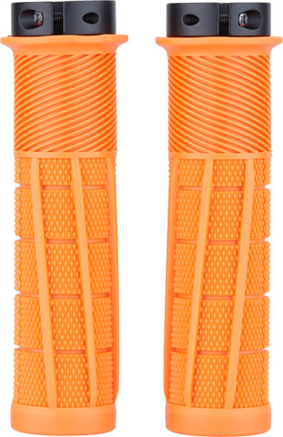 OneUp Components Poignées de guidon Thick Lock-On - orange/138 mm