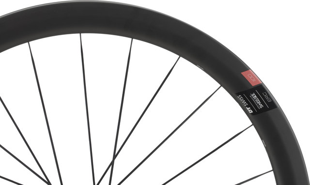 DT Swiss ERC 1100 DICUT 45 Carbon Center Lock Disc 28" Wheelset - black/142 mm/100 mm/28"/Shimano Road/100 mm/Shimano Road/100 mm/142 mm