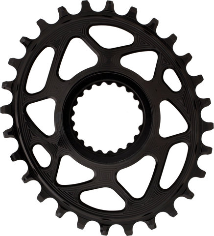 absoluteBLACK Oval Chainring for Shimano DM M9100 /M8100 /M7100/M6100 /HG+ 12-speed - black/28 