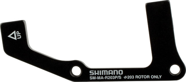 Shimano Scheibenbremsadapter für 203 mm Scheibe - schwarz/HR IS auf PM