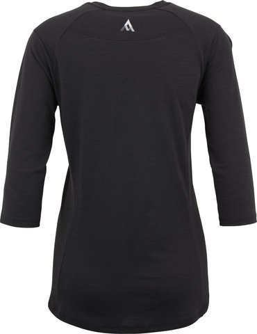 7mesh Desperado Merino 3/4 Damen Shirt - black/S