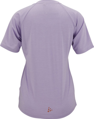 Craft Maillot para damas Adv Gravel S/S Tee - lavender-melange/S