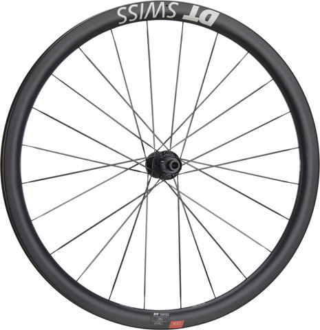 DT Swiss ERC 1100 DICUT 35 Carbon Disc Center Lock 27,5" Laufradsatz - schwarz/Shimano Road/142 mm/100 mm/27,5" (650B)/100 mm/Shimano Road/100 mm/142 mm/Non Boost/Non Boost