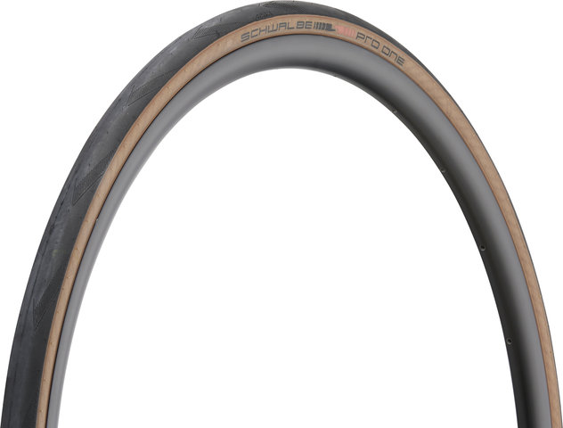 Schwalbe Pro One Evolution ADDIX Super Race TLE 28" Folding Tyre - black-transparent skin/28 /25 mm/25-622