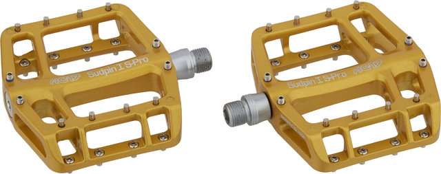 NC-17 Sudpin I S-Pro Platform Pedals - gold