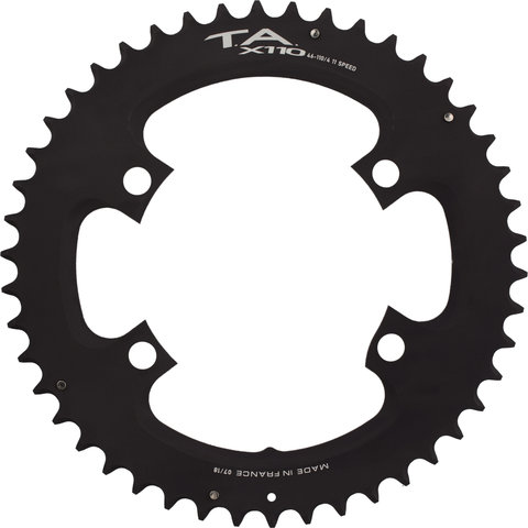 TA X110 Chainring, 4-arm, Outer, 110 mm BCD - anthracite-black/46 