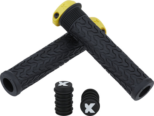 Sixpack Racing S-Trix PA Handlebar Grips - swedish yellow/143 mm