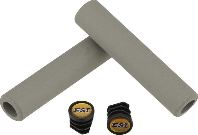 ESI Poignées en silicone Racers Edge - gray/130 mm