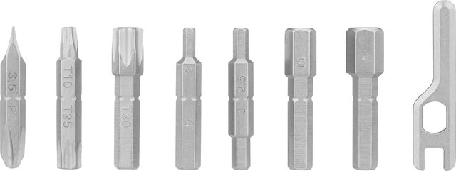 Wolf Tooth Components Set para multitool EnCase System Hex Bit - silver