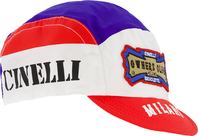 Cinelli casquette de vélo Explorer - owners club-red-blue/one size