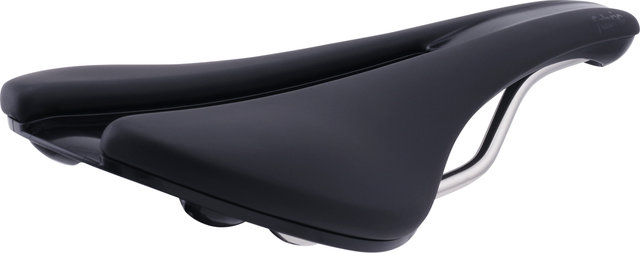 fabric Line Shallow Race Saddle - black-black