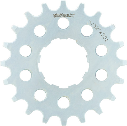 Surly Singlespeed Cassette Cog, 3/32" - silver/20