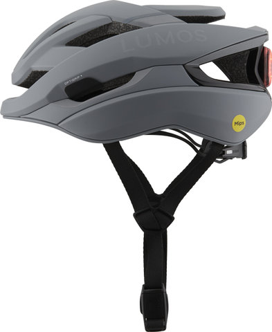 LUMOS Ultra Fly Pro MIPS Helmet + Firefly LED Helmet Light Bundle - razor grey/54 - 61 cm