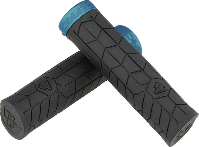 Race Face Getta Lock On Lenkergriffe - black-turquoise/33 mm