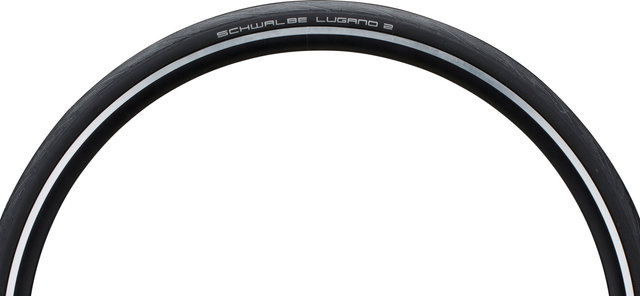 Schwalbe Lugano II K-Guard 28" Drahtreifen - schwarz/28 "/25 mm/25-622