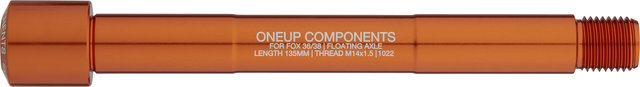 OneUp Components Fox Floating Rear Thru-Axle 15 x 110 mm Boost - orange