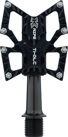 KCNC Road Titanium Platform Pedals - black