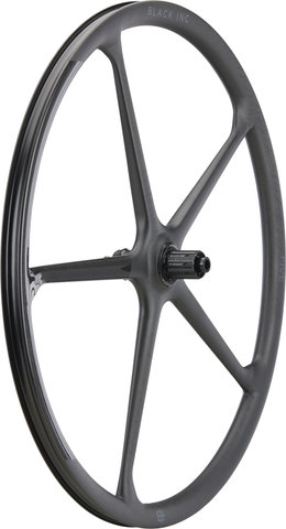 Black Inc Juego de ruedas Five Disc Center Lock Carbon 28" - black/Non Boost/Non Boost/142 mm/100 mm/28"/Shimano carretera/100 mm/Shimano carretera/100 mm/142 mm