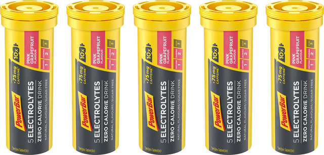 Powerbar Comprimés Effervescents 5Electrolytes Sports Drink - 5 pièces - pink grapefruit