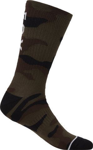 Fox Head Calcetines Fox Camo Crew - green camouflage/43 - 47