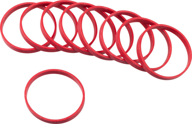 RockShox Bottomless Rings Volumenspacer für Monarch / Vivid Air ab Modell 2011 - red