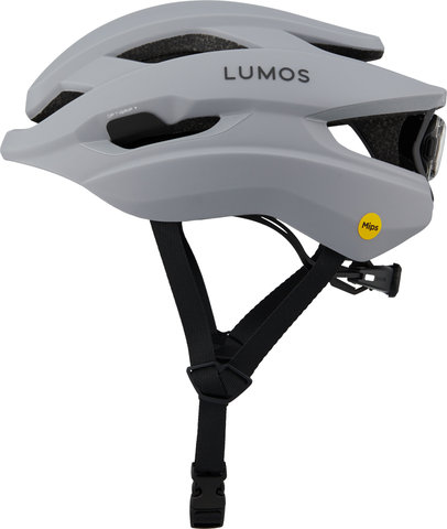 LUMOS Casque Ultra Fly MIPS + Lampe de Casque à LED Firefly - maverick grey/54 - 61 cm