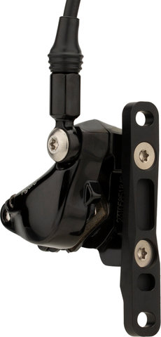 SRAM Rival 1 HRD FM Scheibenbremse mit Dropper Actuator - black-grey/Vorderrad/links (seitenspezifisch)