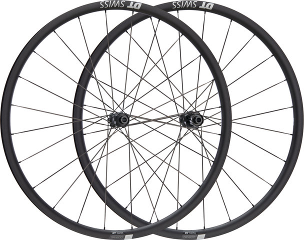 DT Swiss GR 1600 SPLINE DB 25 Disc Center Lock 28" Wheelset - 2024 Model - black/142 mm/100 mm/28"/Shimano Road/100 mm/Shimano Road/100 mm/142 mm