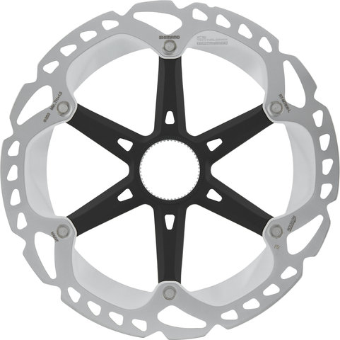 Shimano RT-MT800 Center Lock Brake Rotor for XT / Ultegra w/ Internal Teeth - silver-black/203 mm