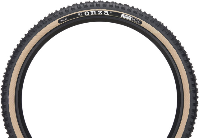 Onza Ibex TRC SC50 Skinwall 27.5" Folding Tyre - black-brown/27.5 /61 mm/61-584/2.4 