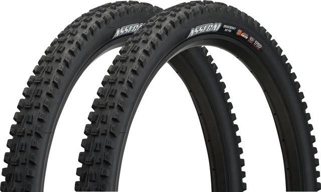 Maxxis Set de 2 Pneus Souples Assegai 3C MaxxTerra EXO WT TR 29" - noir/29 /63 /63-622/2.5 