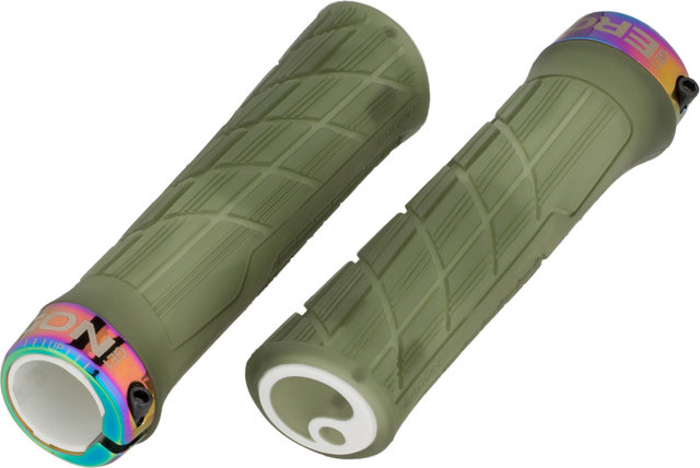 Ergon GE1 Evo Factory Slim handlebar grips - frozen moss-oil slick