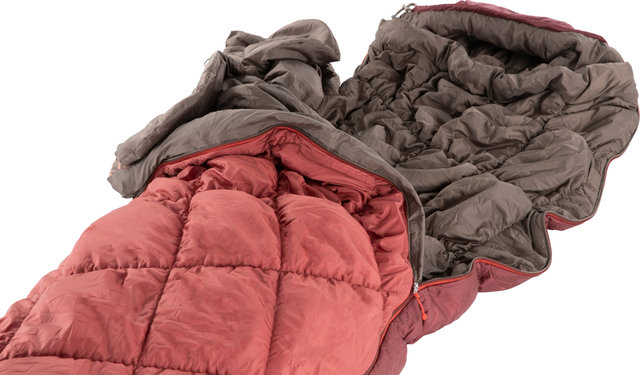 VAUDE Saco de dormir Meglis 700 SYN - dark cherry