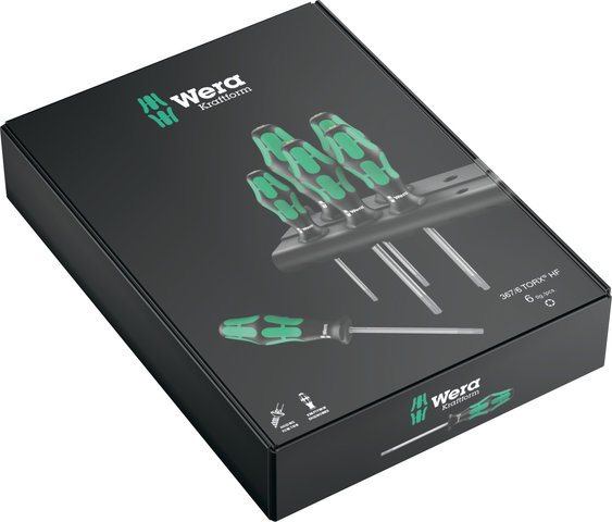 Wera Kraftform Plus TORX® Screwdriver Set - black / green