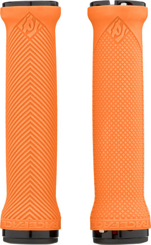 Race Face Poignées de guidon verrouillables Love Handle - neon orange