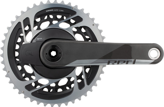 QUARQ Red AXS DUB Power Meter Carbon Crankset - black/172.5 mm 33-46