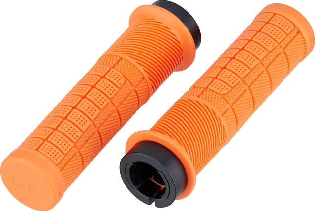 OneUp Components Poignées de guidon Thick Lock-On - orange/138 mm